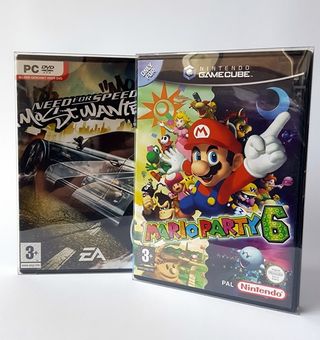 Funda PET Juegos DVD (PS2, GameCube, Wii, Wii U)