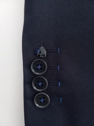 Traje azul marino caballero