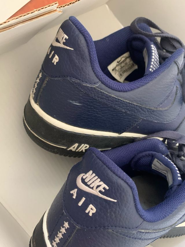 Zapatillas Nike Air Force Azul Marino de segunda mano por 25 EUR - Technical View