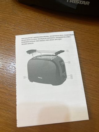 Tostadora Tristar negra