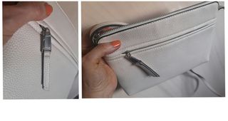 Bolso Parfois color blanco roto. 