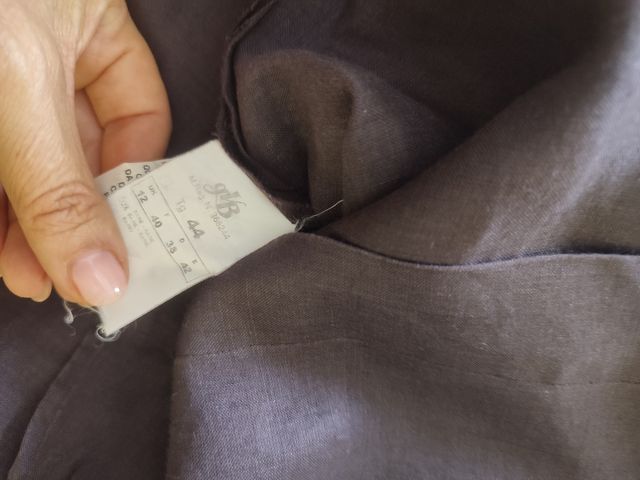 Camicia borgogna donna - Tg. unica