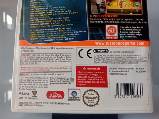 Gioco Just Dance 2 Nintendo Wii Completo PAL