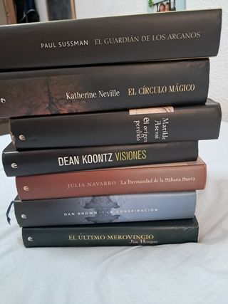 Colección de libros de misterio