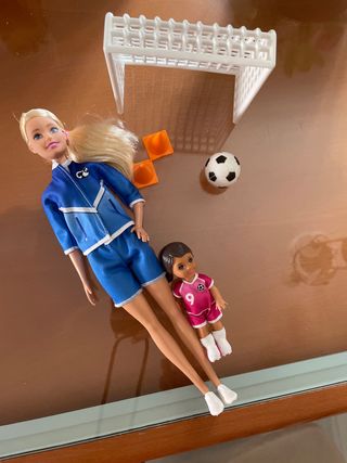 Muñecas Barbie Futbolista