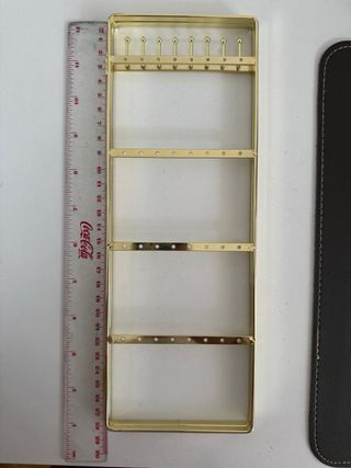 Joyero dorado | Expositor pendientes