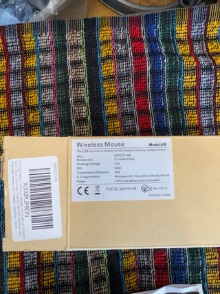 Ratón óptico mini viaje