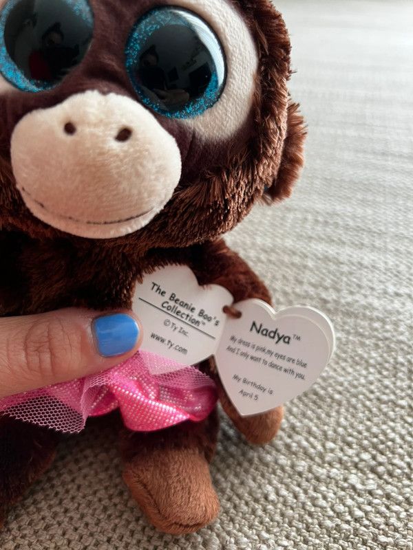 Mono Ty Nadya - Peluche Beanie Boo's