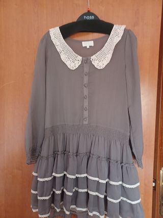 Vestido gris - Talla única