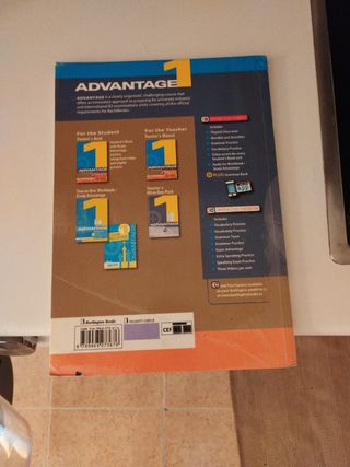 ADVANTAGE FOR BACHILLERATO 1. ST'S BOOK (2017)