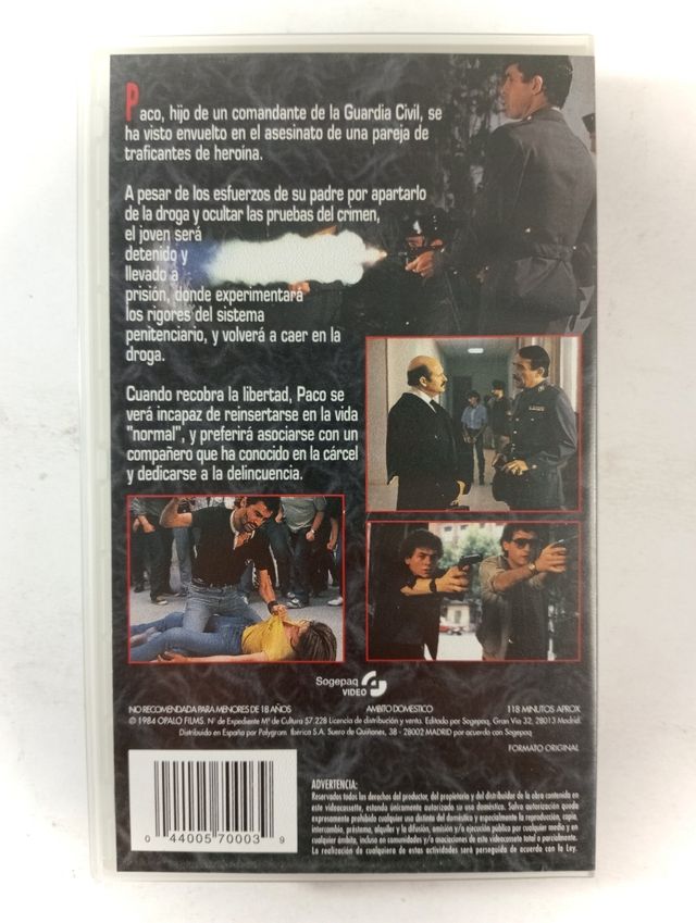 El Pico 2 1984 VHS Eloy de la Iglesia