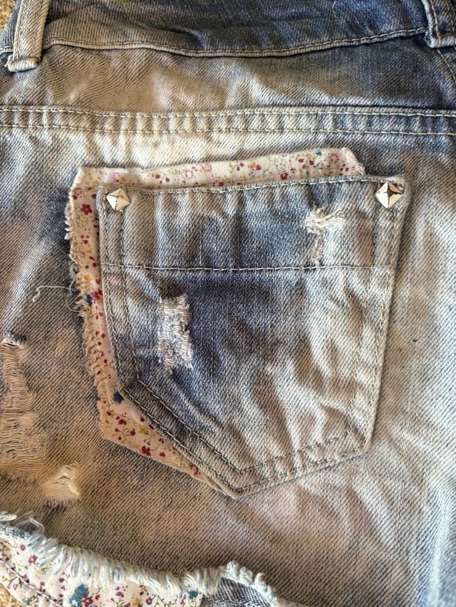 Shorts vaqueros rotos