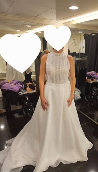 Vestido novia Rosa Clará ANDER 2025