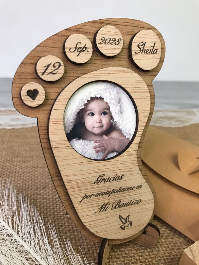 Detalle de Bautizo Personalizado - Huella de Bebé