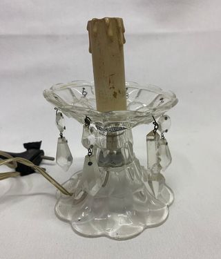 Piccolo candelabro lume da tavolo vintage