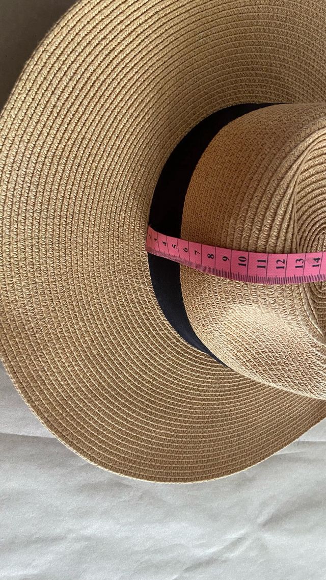 Sombrero playa beige