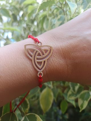 Pulsera Nudo Triple Plata