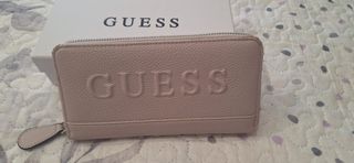 Monedero Guess beige