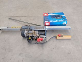 Malacate Einhell 500kg - Grúa de cable