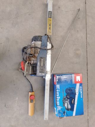 Malacate Einhell 500kg - Grúa de cable