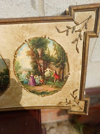 Cuadro vintage paisajes