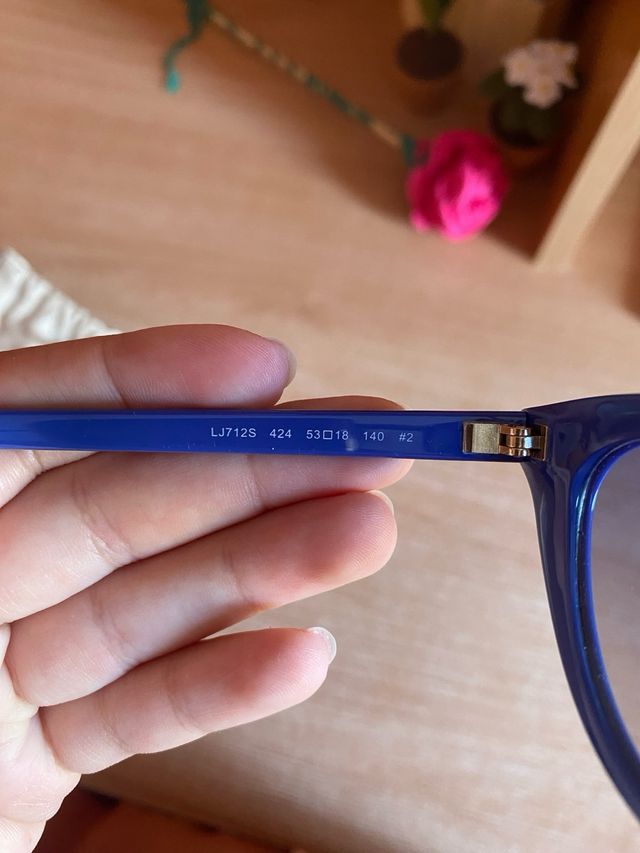 Occhiali Liu Jo blu - Cat Eye