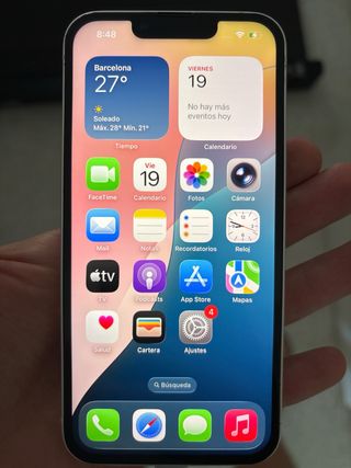 iPhone 13 blanco 128gb.