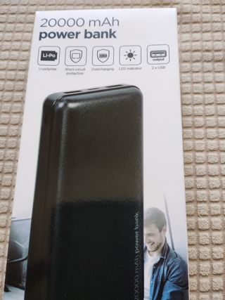 Power Bank 20000 mAh - Batería Externa