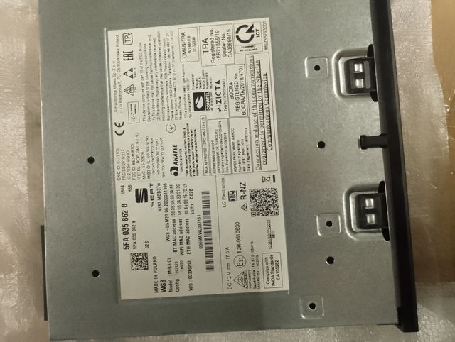 Unidad de Radio 5FA 035 862 B