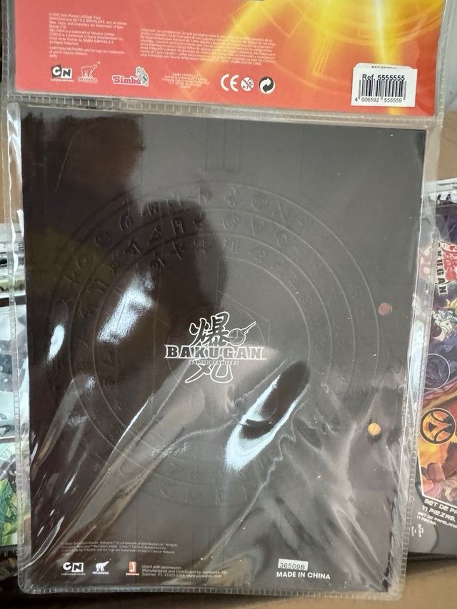 3 Sets escolar Bakugan: estuche, libreta, etc.