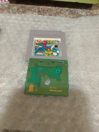 Juego Spiderman  X-Men Game Boy