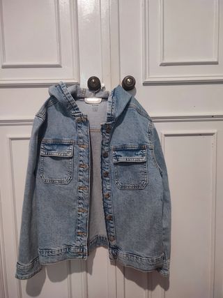 Casaco Jeans c/ Capuz Infantil