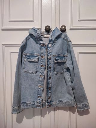Casaco Jeans c/ Capuz Infantil