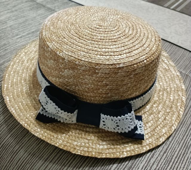 Gorro paja niña - contorno 52 cn