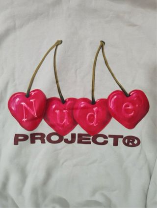 Sudadera Nude Project Cerezas