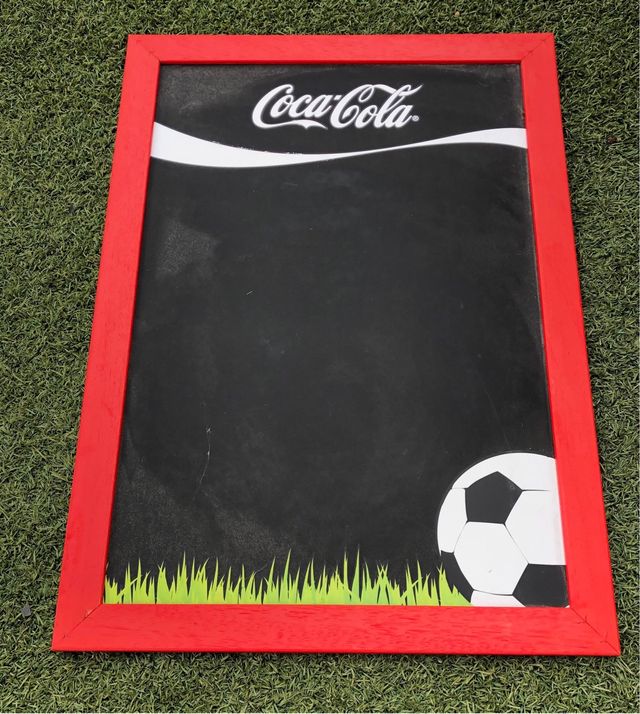 Pizarra Coca-Cola Fútbol