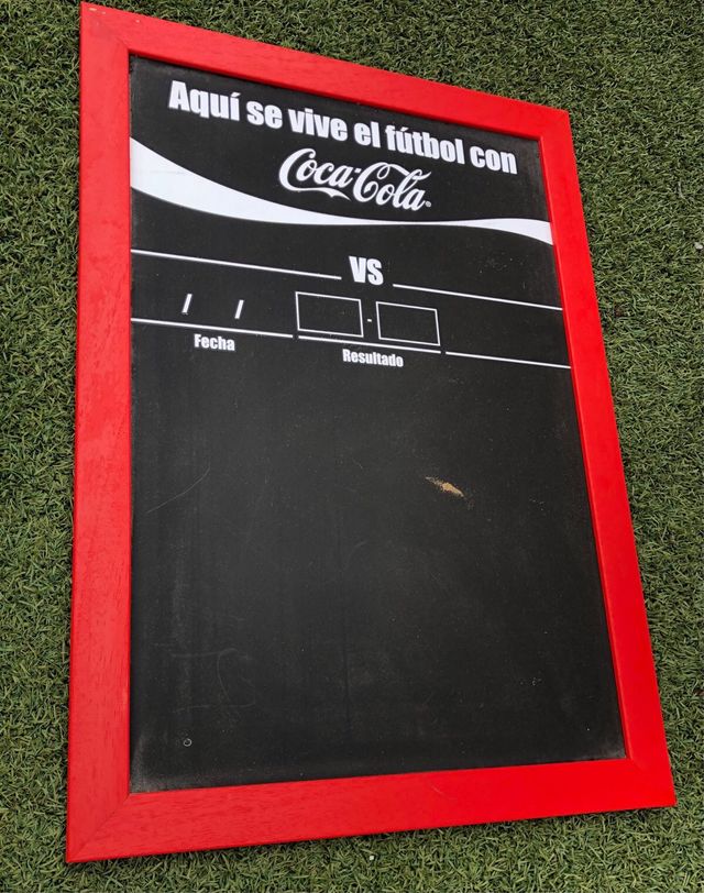 Pizarra Coca-Cola Fútbol