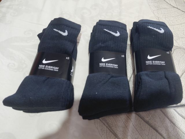 3 pares de calcetines NIKE 5€ talla 35-40