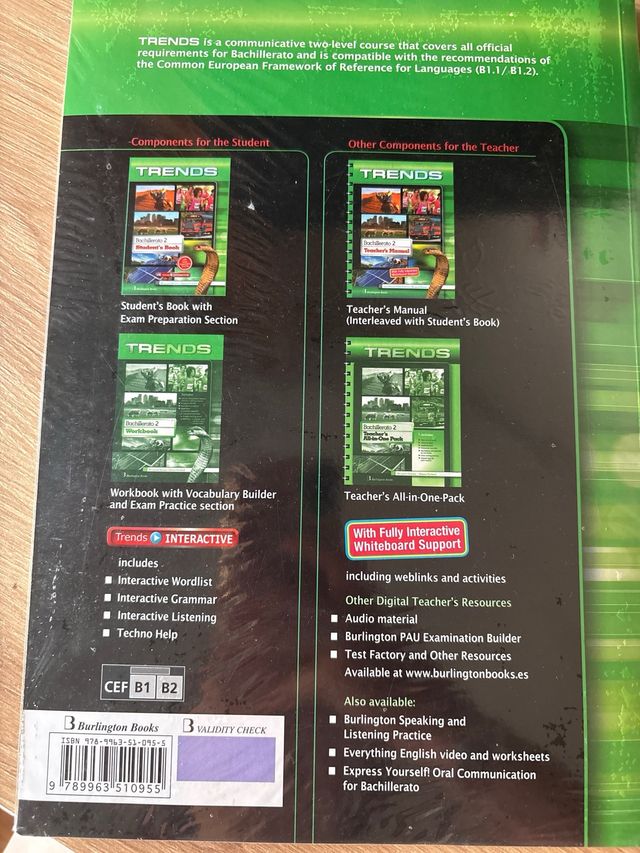 Trends 2 Bachillerato : Student's Book