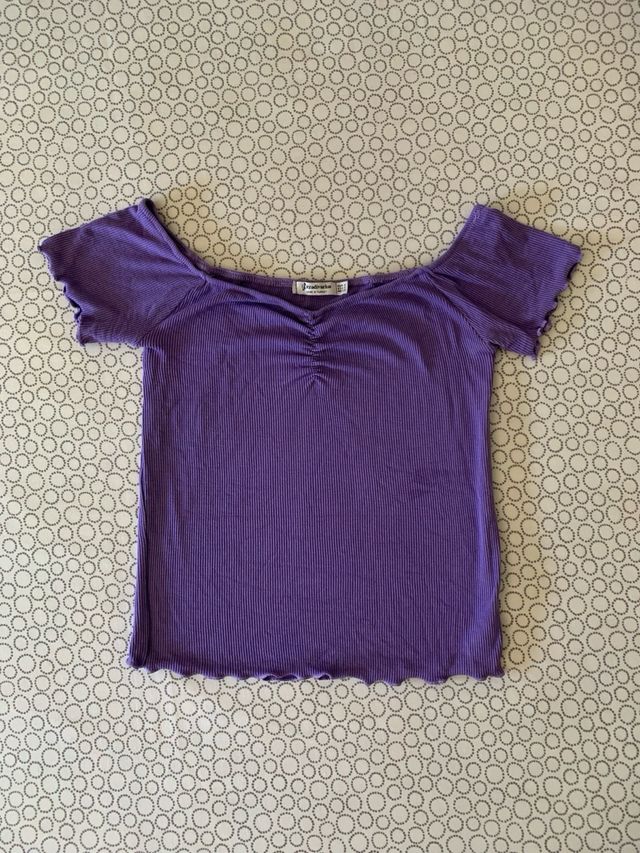 Top stradivarius hombros descubiertos