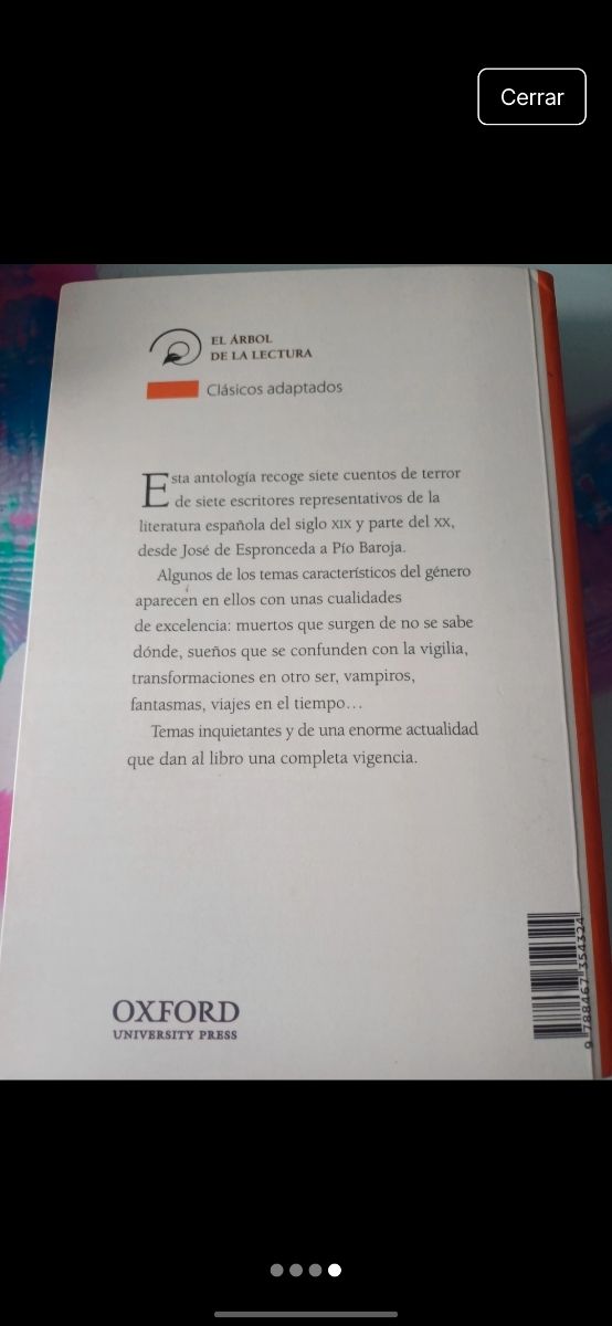 Cuentos españoles de terror
