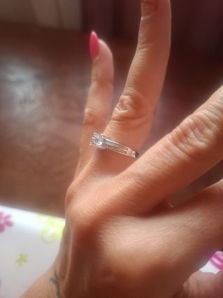Anillo lazo plata tipo Pandora