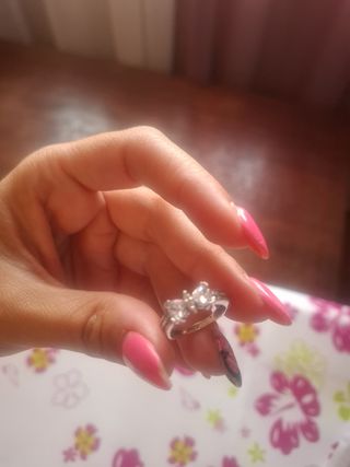 Anillo lazo plata tipo Pandora