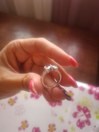 Anillo lazo plata tipo Pandora