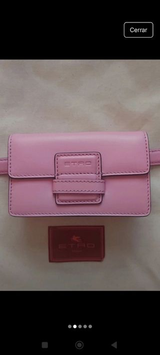 Marsupio rosa ETRO.
Grande azienda italiana.