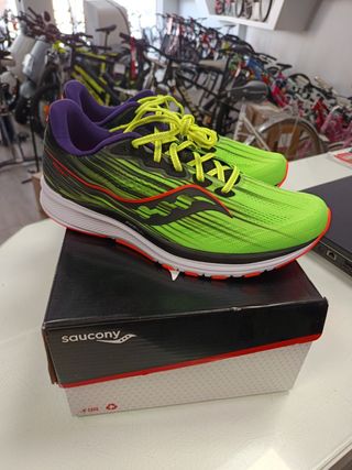 Saucony Ride 14 - Zapatillas running verdes