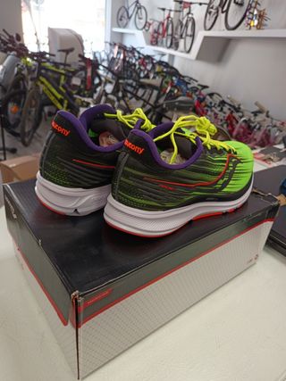 Saucony Ride 14 - Zapatillas running verdes