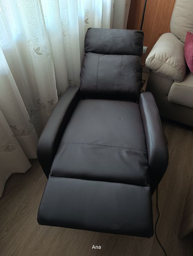 Sillón relax reclinable piel sintética
