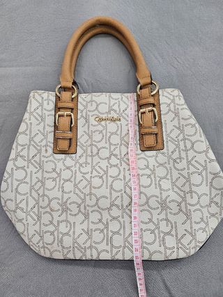 Bolso Calvin Klein beige