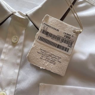 Camicia Brunello Cucinelli M bianca